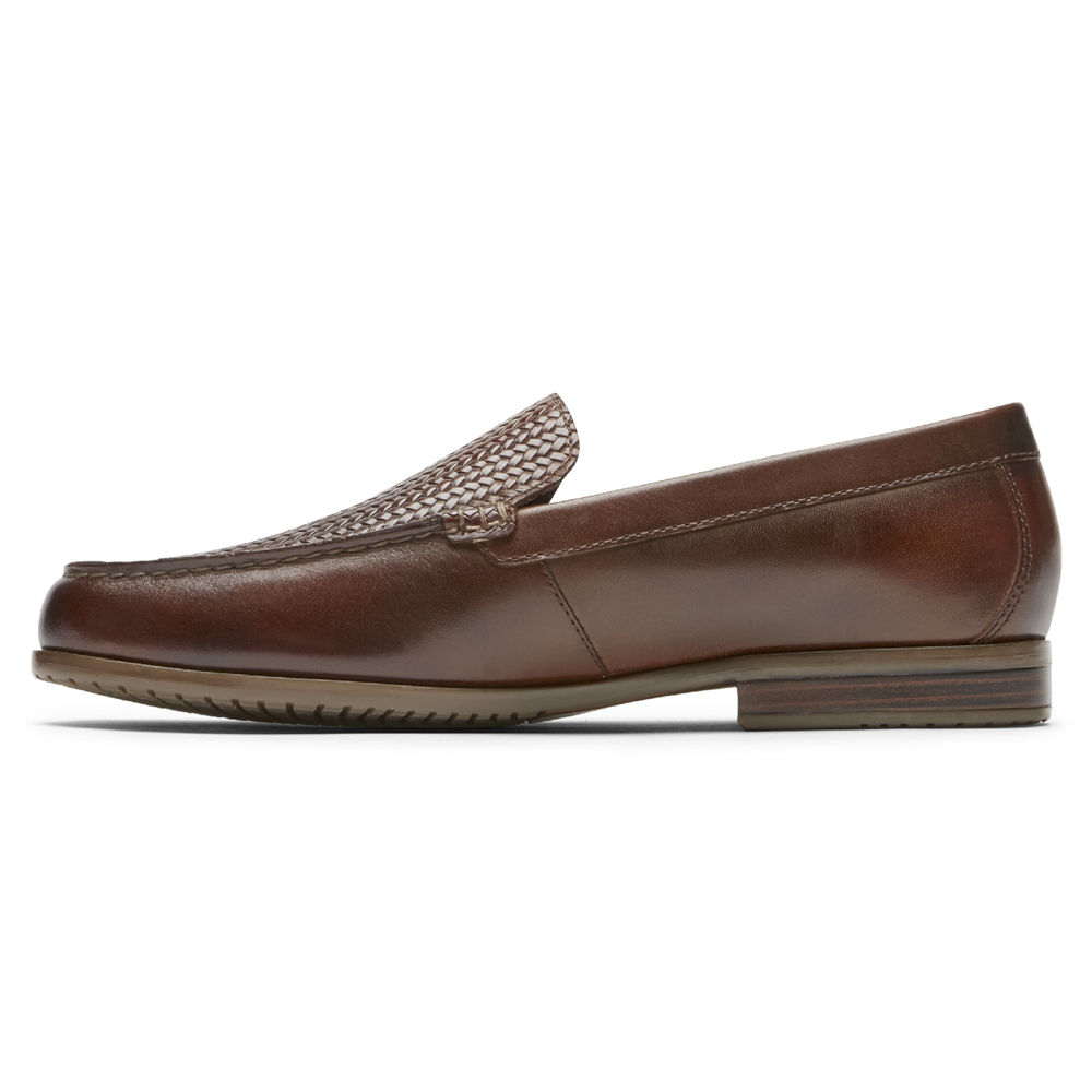 Rockport Singapore Mens Slip-On - Classic Lite 2 Venetian Brown - ZV4721986